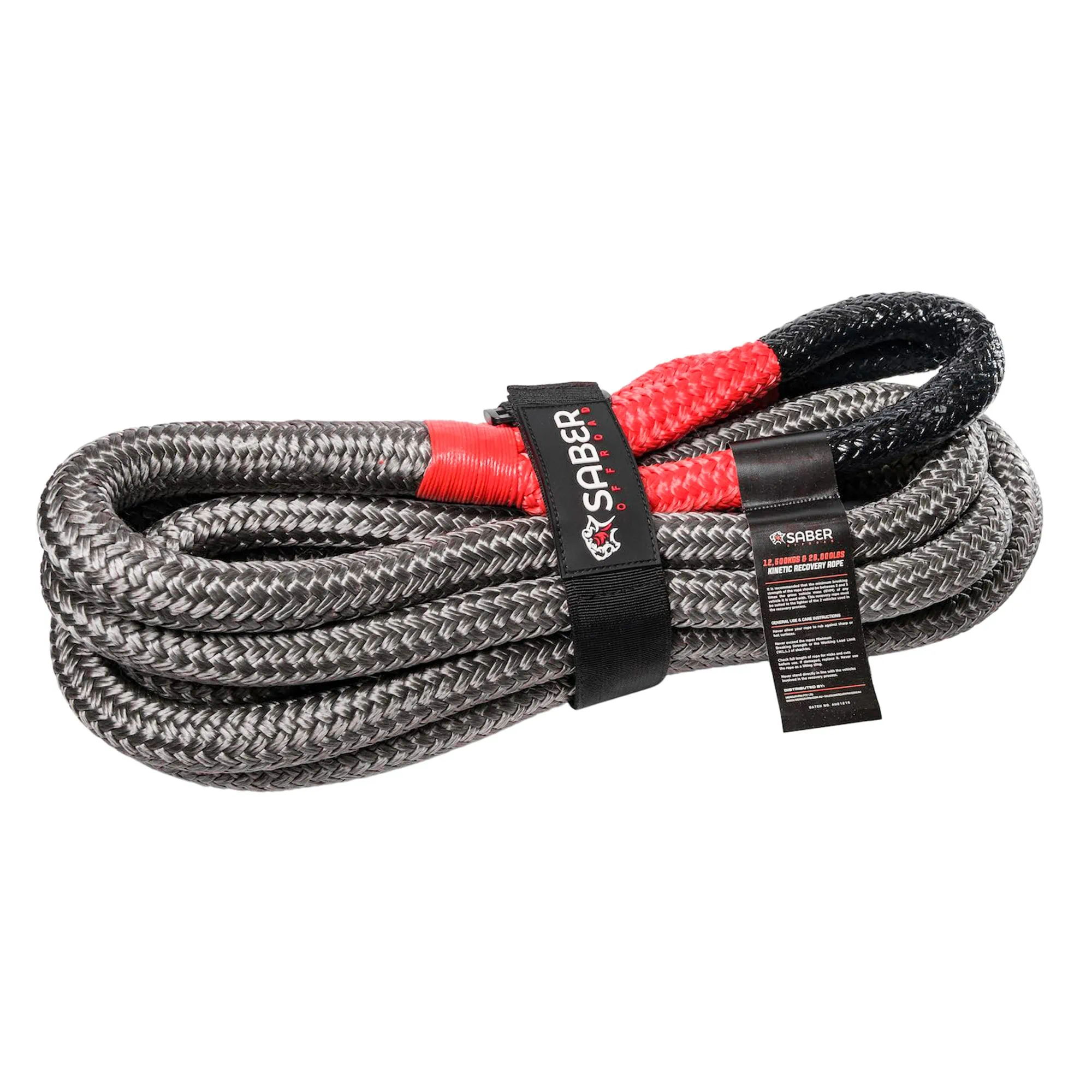 1. 12500KG Kinetic Recovery Rope SBR 12KRR