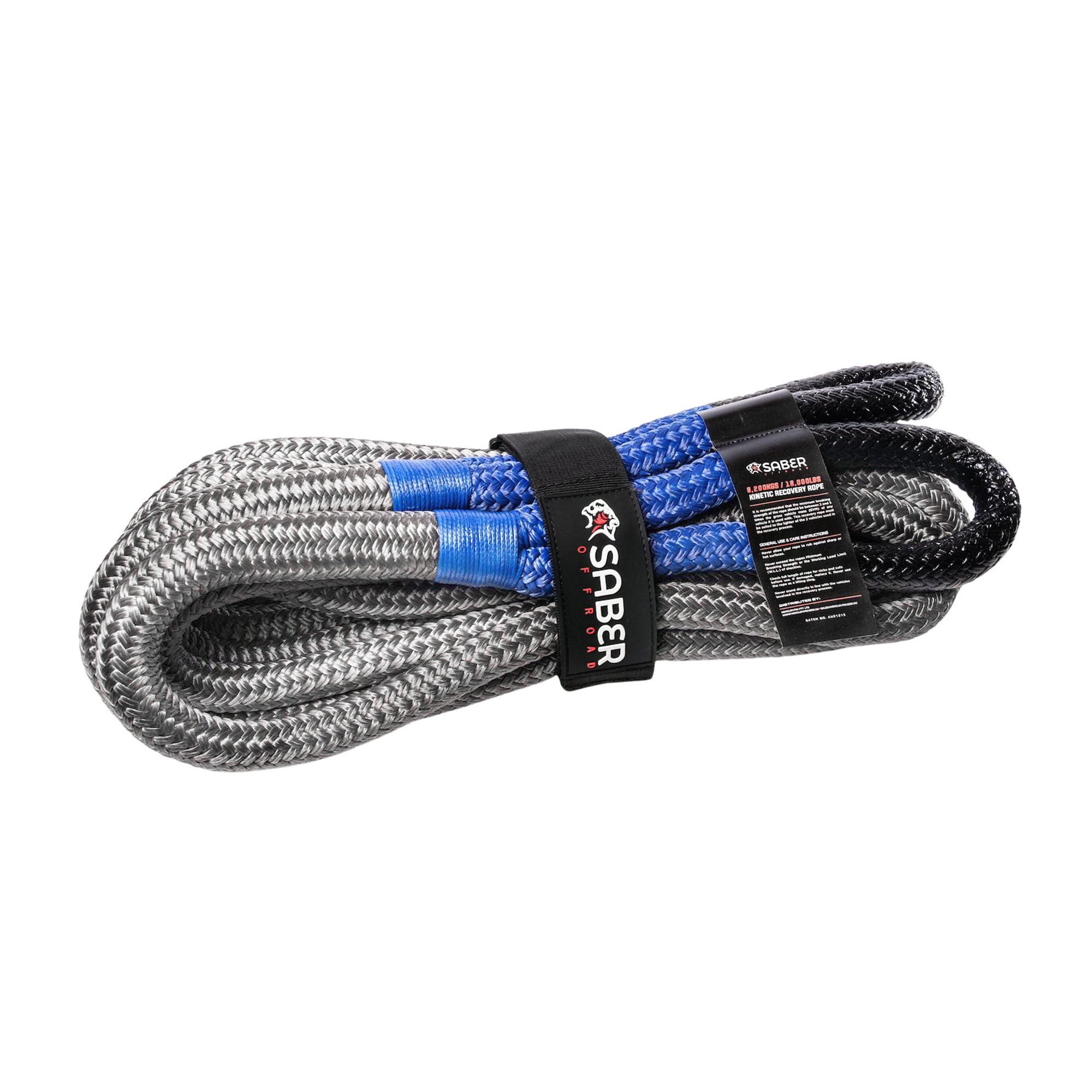 1. 8200KG Kinetic Recovery Rope SBR 8KRR