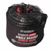Saber 10K Single Braid Winch Rope Black FSA10137