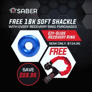 Here’s one of our crazy winter deals, be sure to jump on the website and find a dealer near you to grab this cool deal. Rated one of the best recovery rings theres never been a better time to upgrade from the heavy old metal monster. #recoveryring #offroadrecovery #geartogetyouhome #notstuck #notbogged #waitingforamate #recoverygear