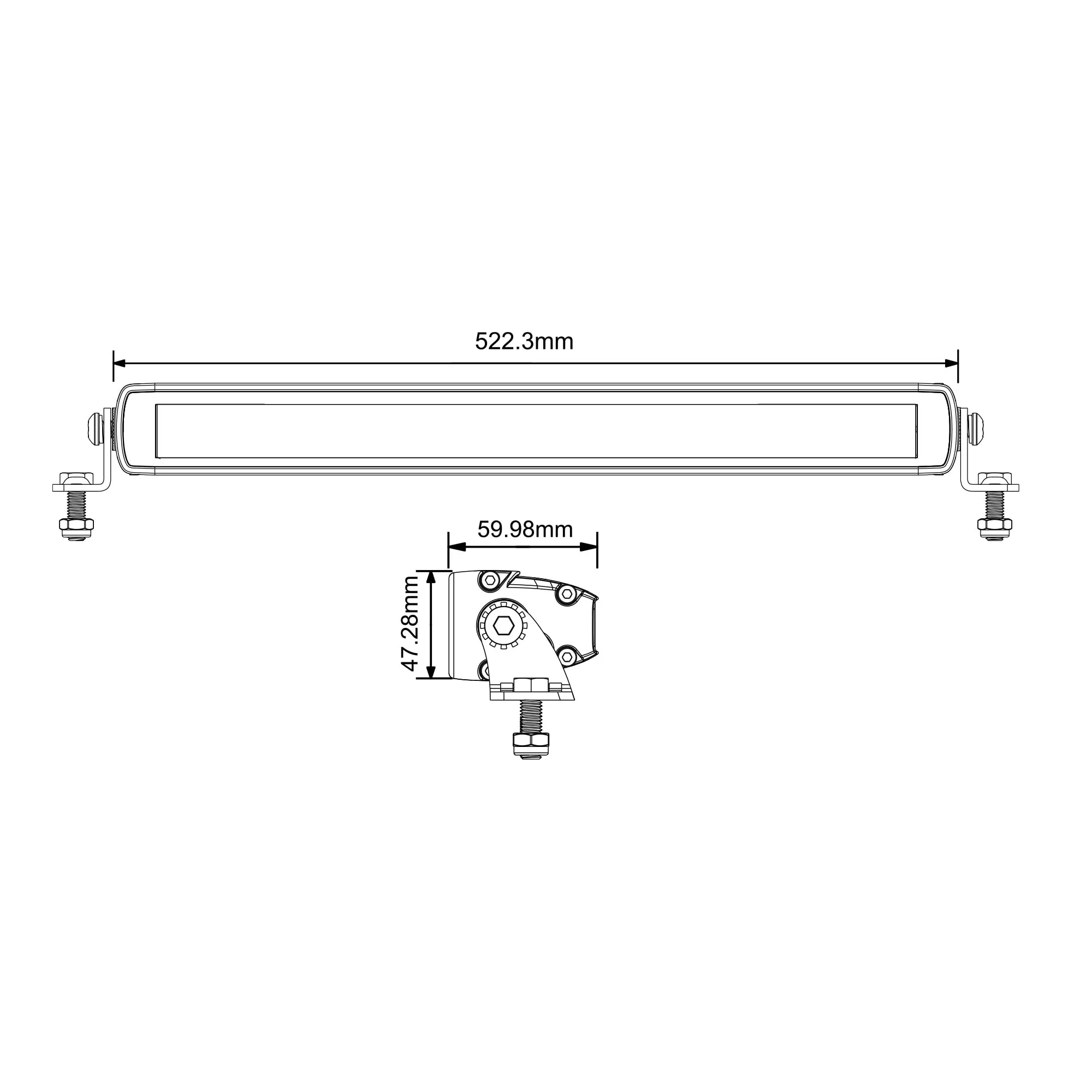 5. 20 Light Bar Combo SBL 1820SRC